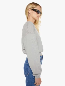 Cropped Crewneck Sweatshirt