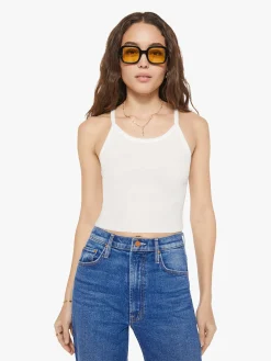 Cropped Rib Tank