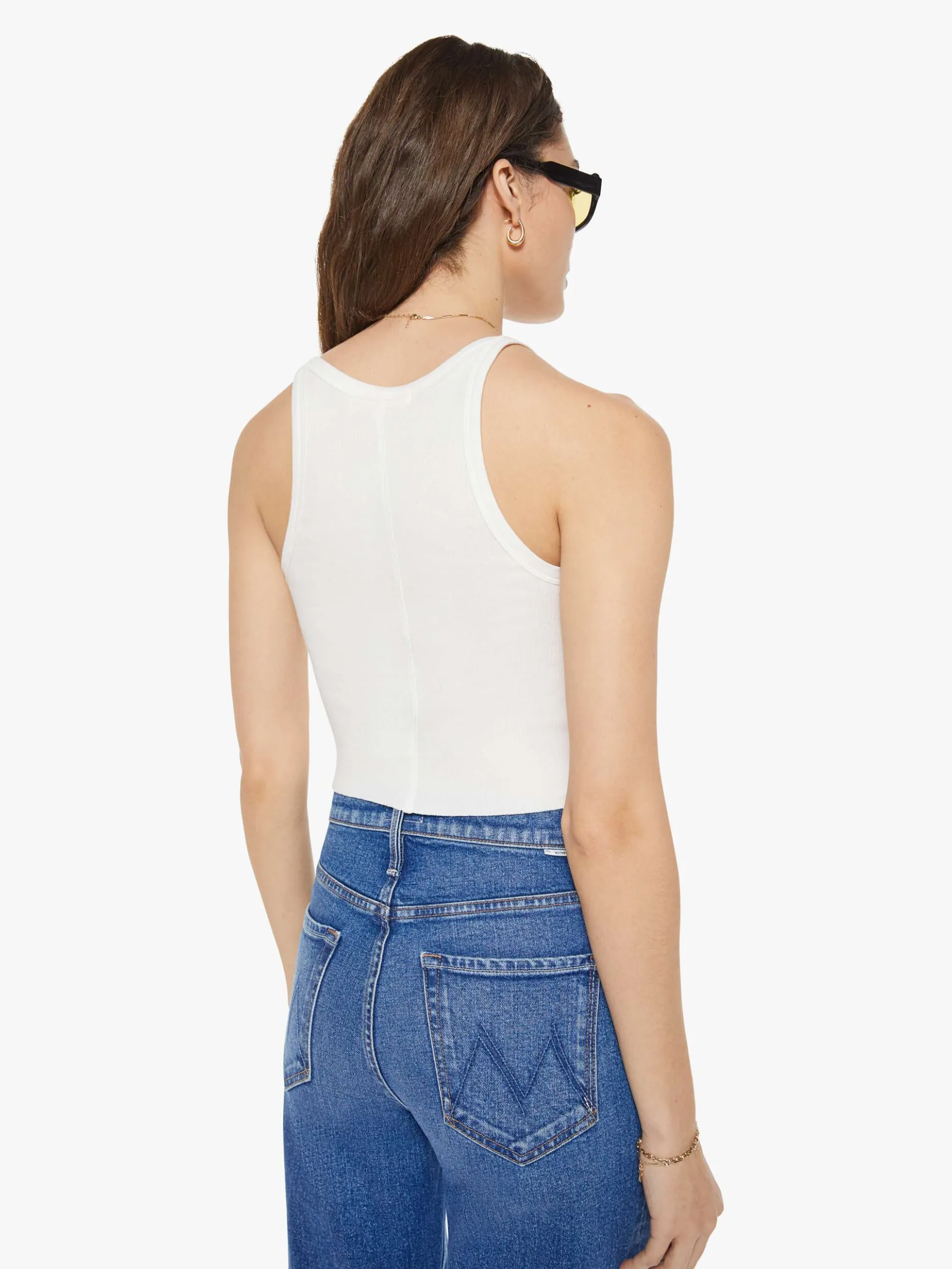 Cropped Rib Tank