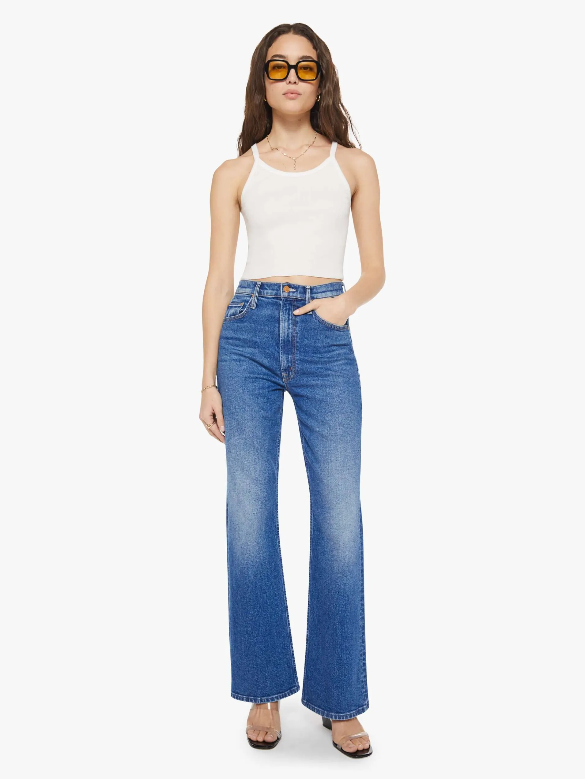 Cropped Rib Tank