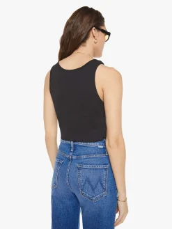 Cropped Scoop Neck Tank