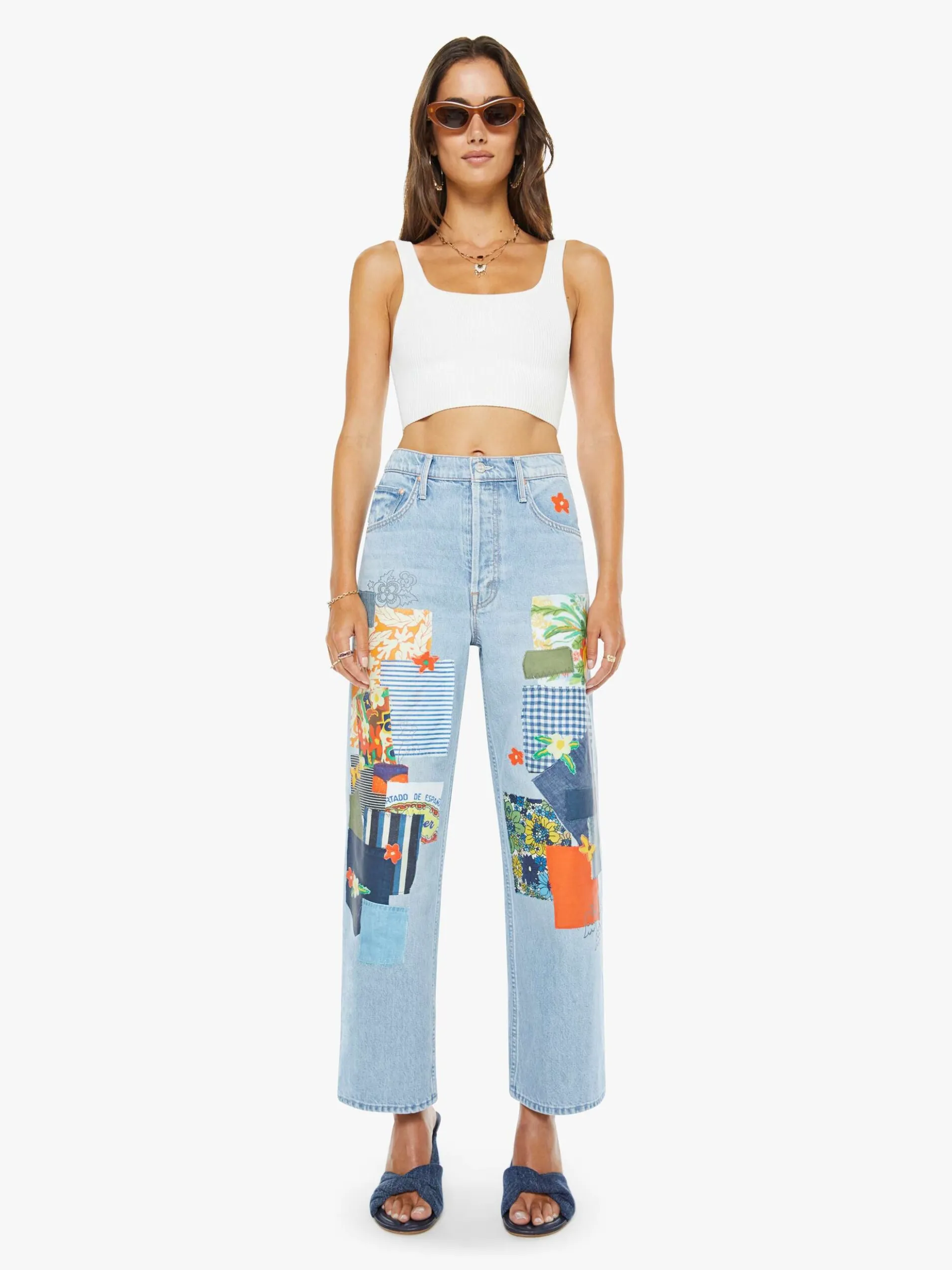 High Waisted Spinner Flood