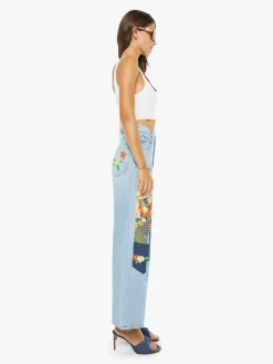 High Waisted Spinner Flood