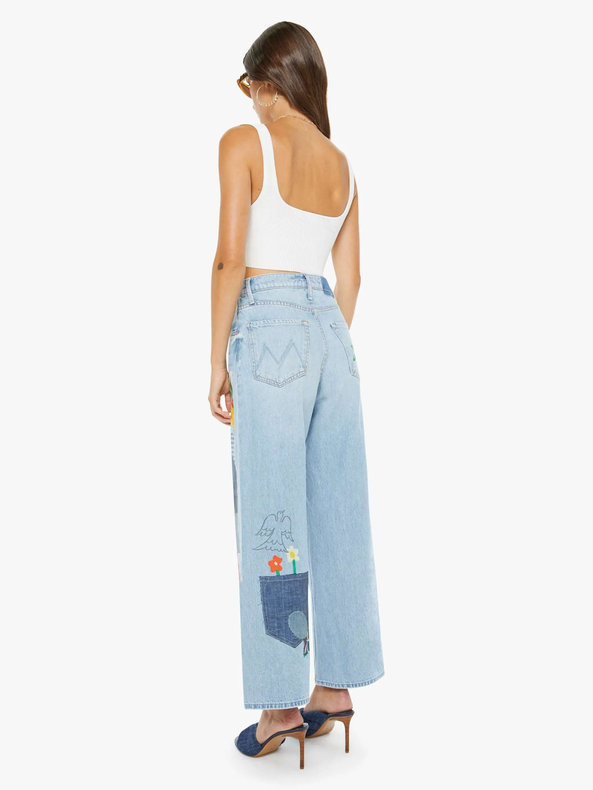 High Waisted Spinner Flood