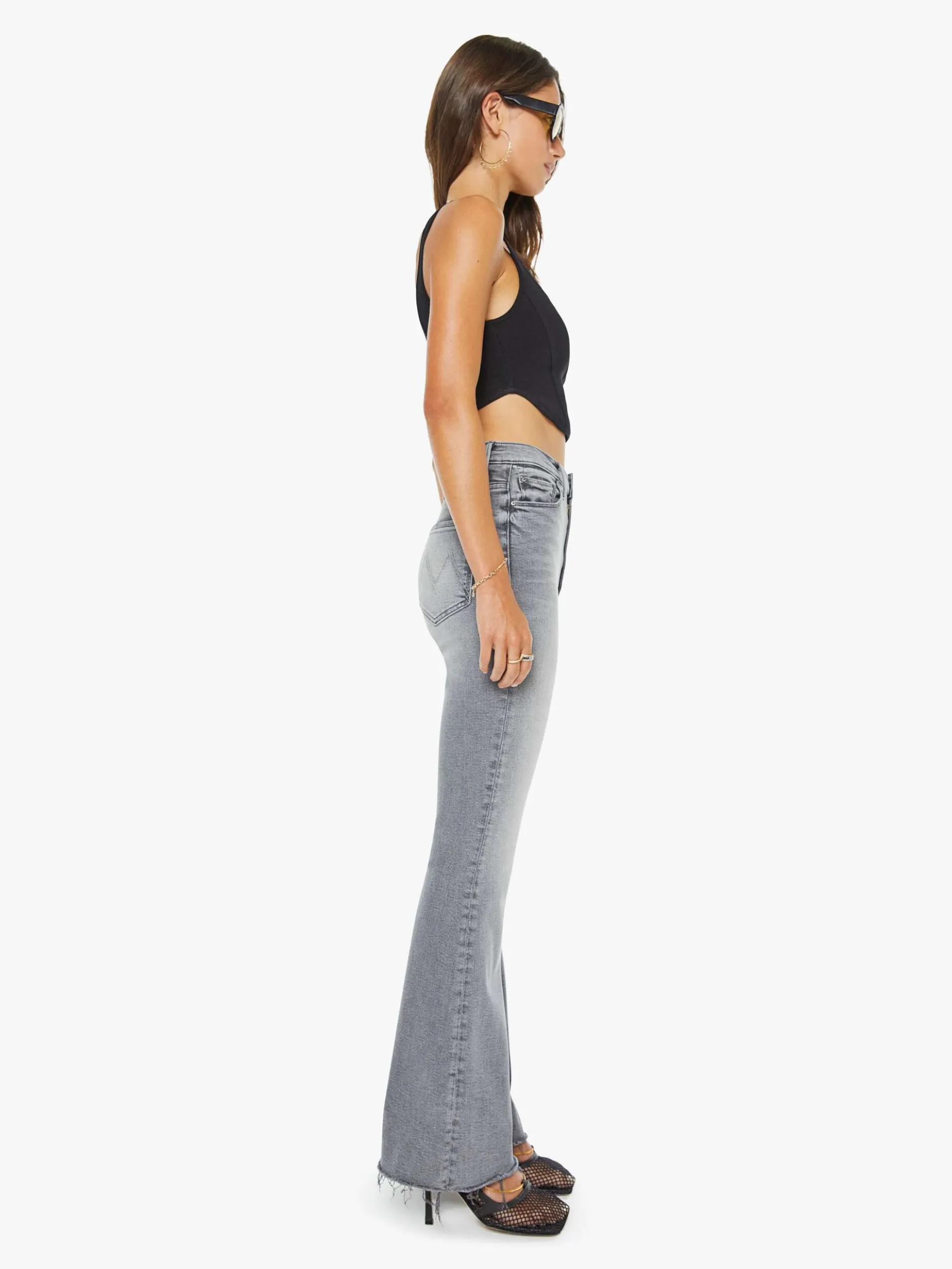 High Waisted Weekender Fray