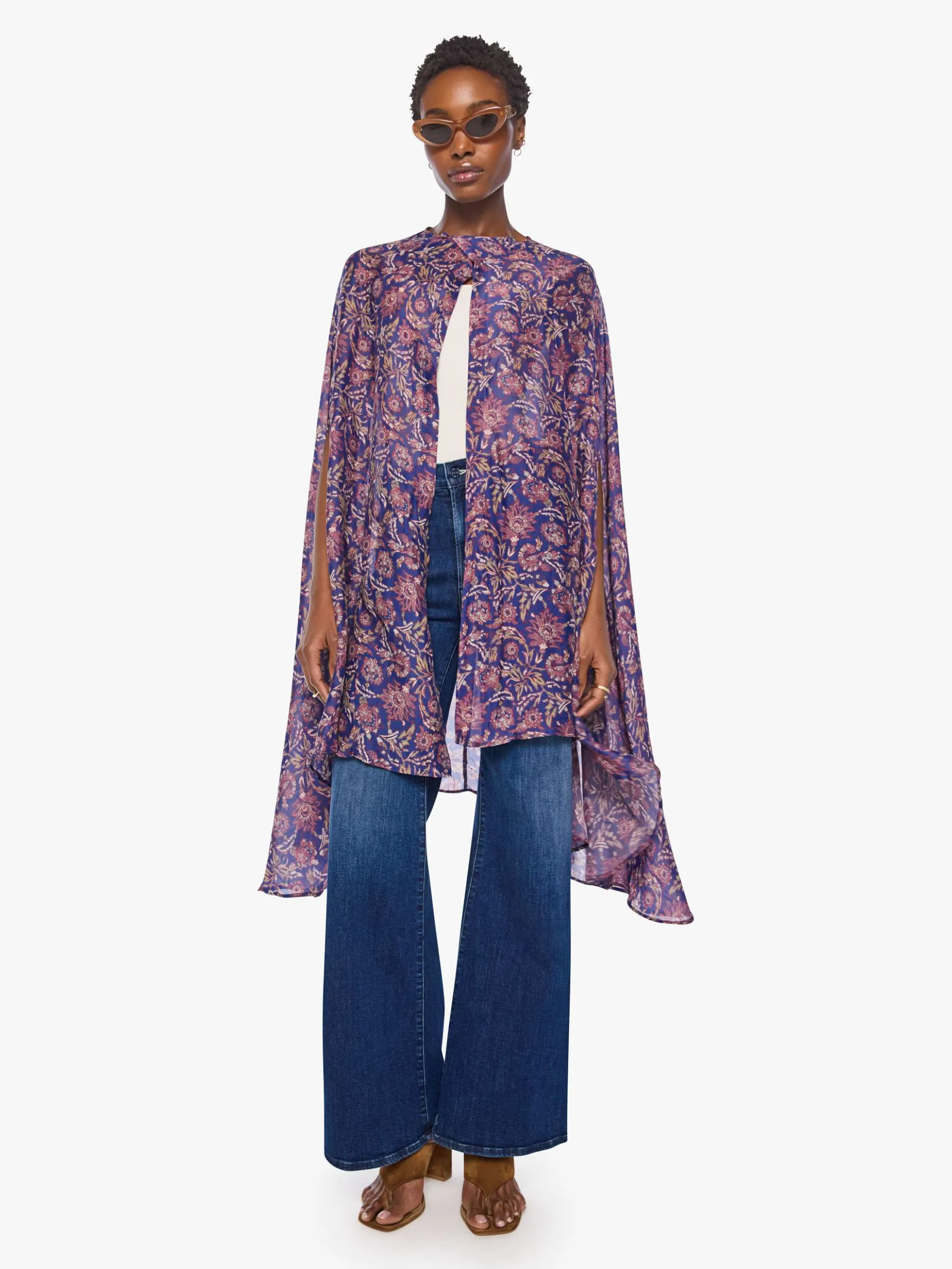 Karis Long Cape
