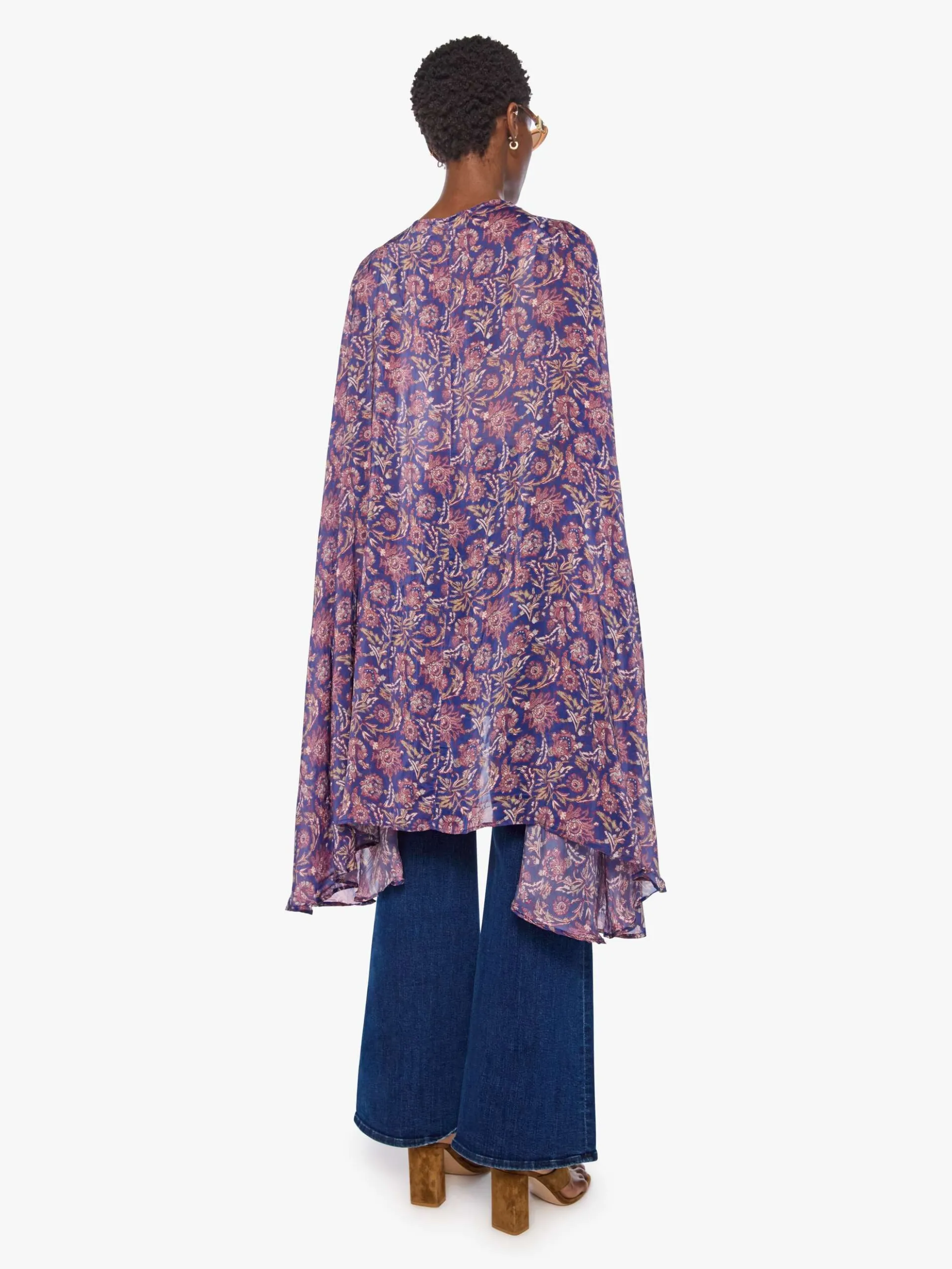 Karis Long Cape
