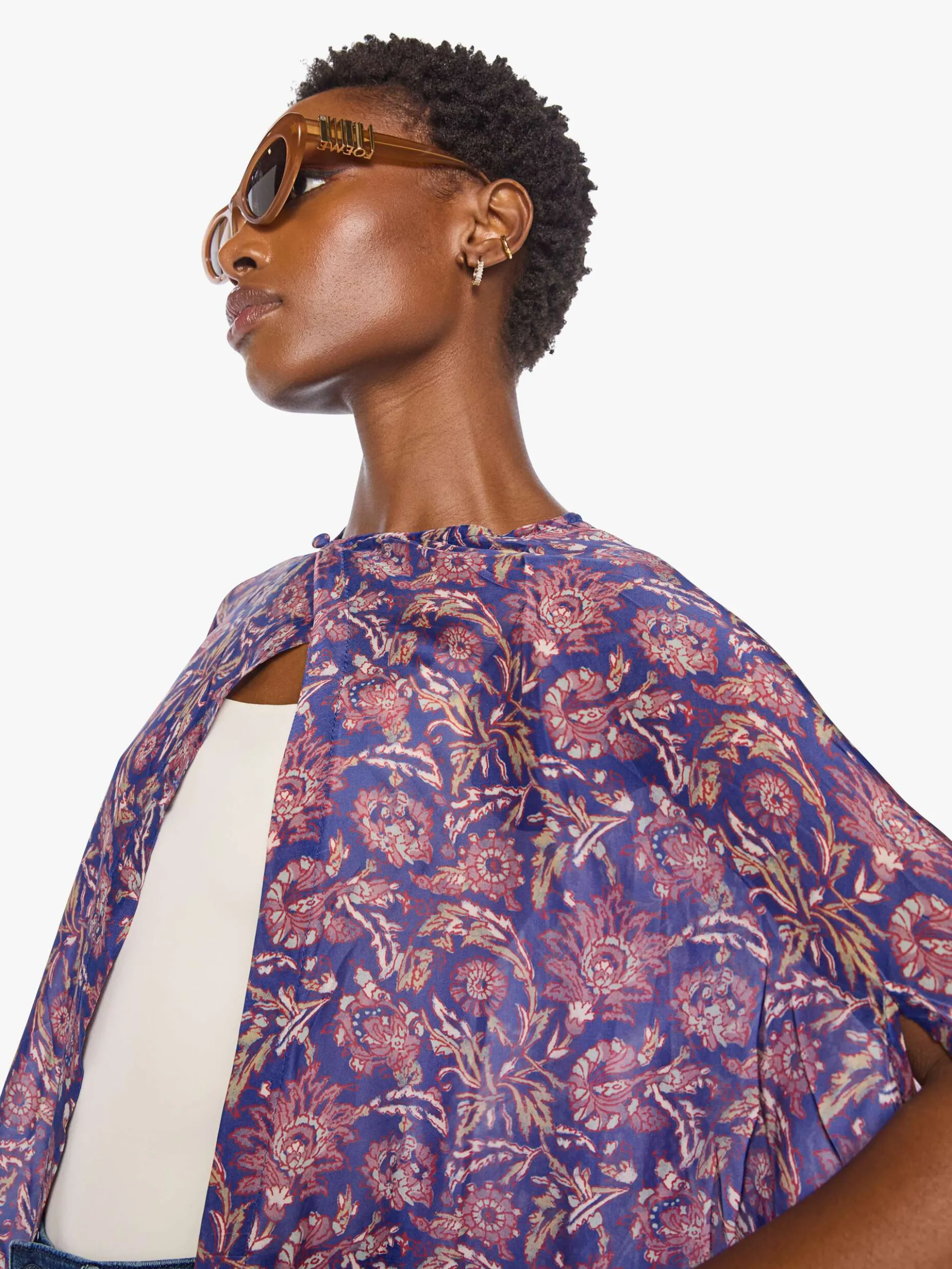 Karis Long Cape