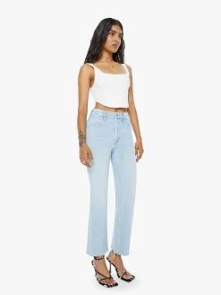 PETITES The Lil Hustler Ankle Fray
