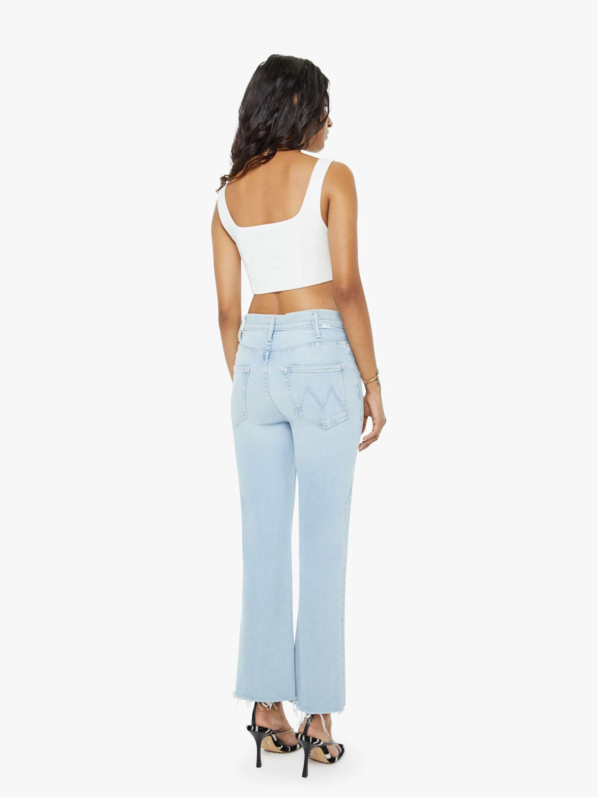 PETITES The Lil Hustler Ankle Fray