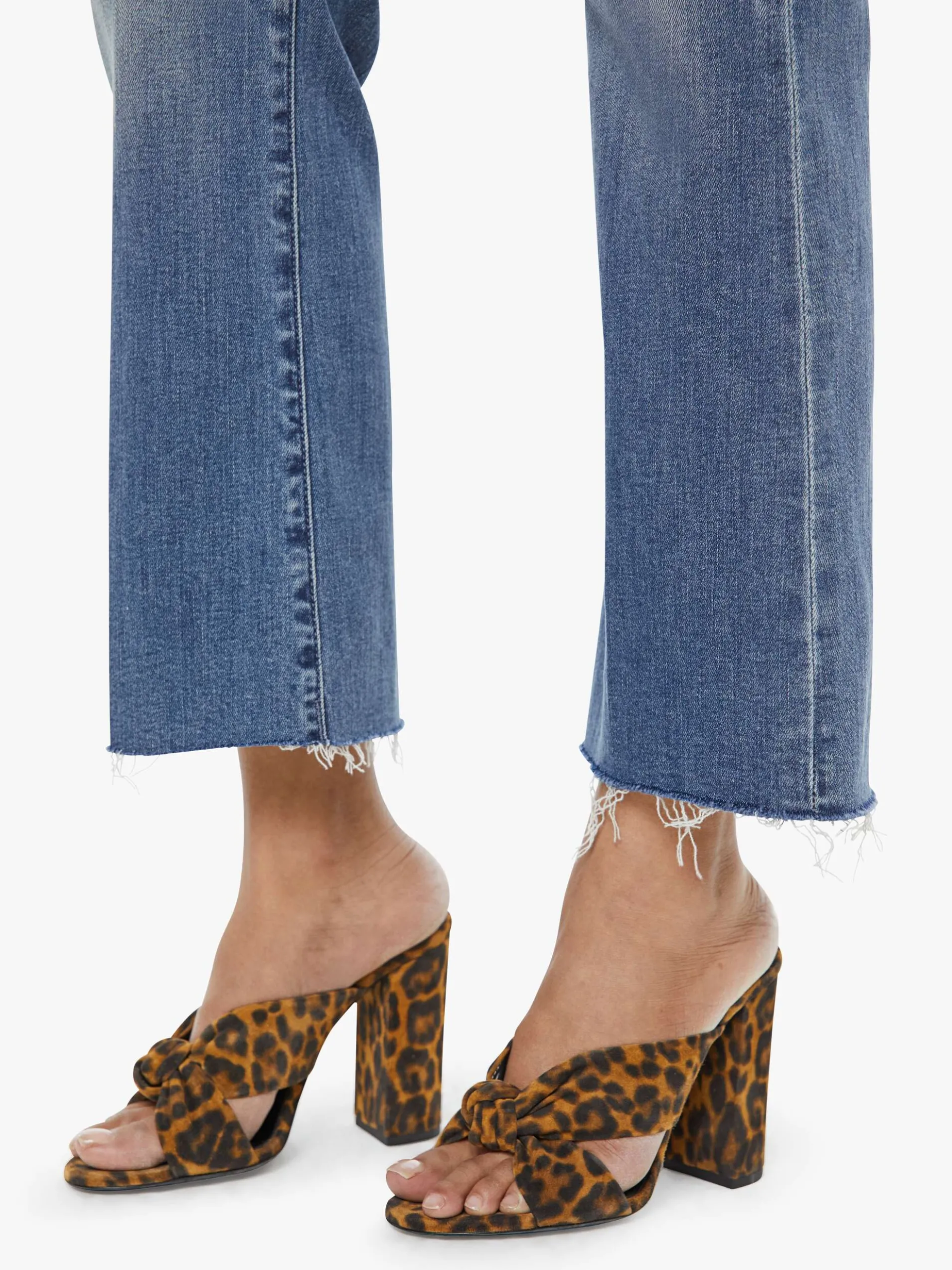PETITES The Lil Hustler Ankle Fray