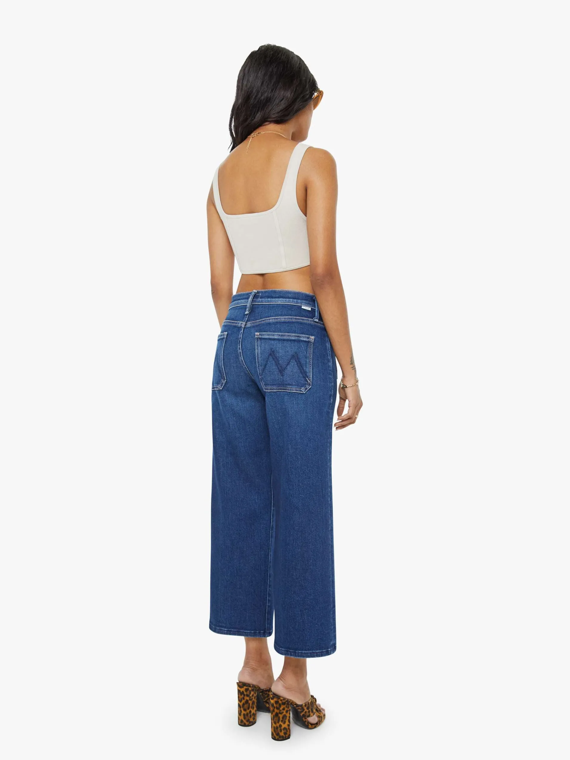 PETITES The Lil Patch Pocket Mid Rise Maven Ankle