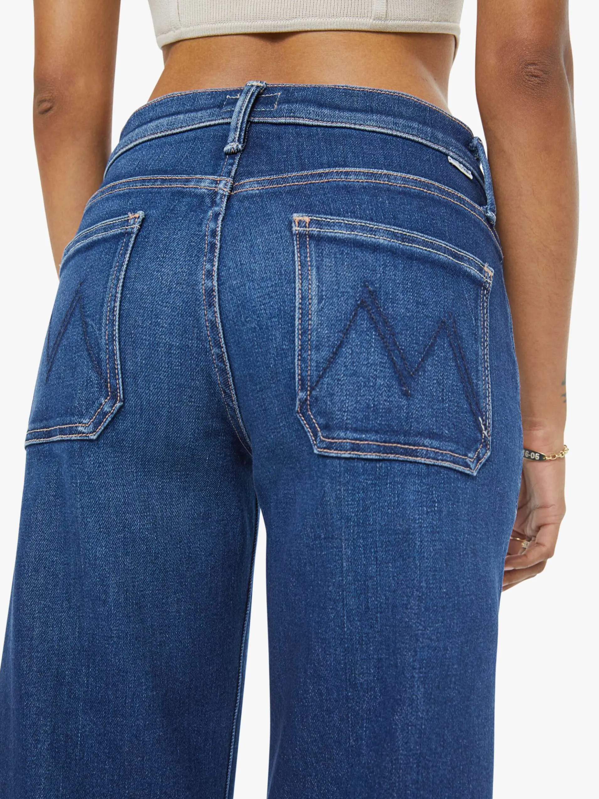 PETITES The Lil Patch Pocket Mid Rise Maven Ankle