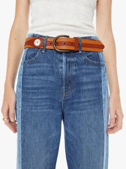 The 2 Tone Leather Belt