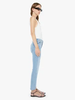 The Mid Rise Dazzler Ankle Fray