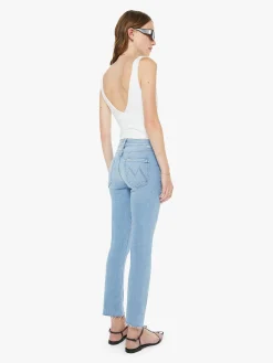 The Mid Rise Dazzler Ankle Fray