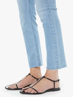 The Mid Rise Dazzler Ankle Fray