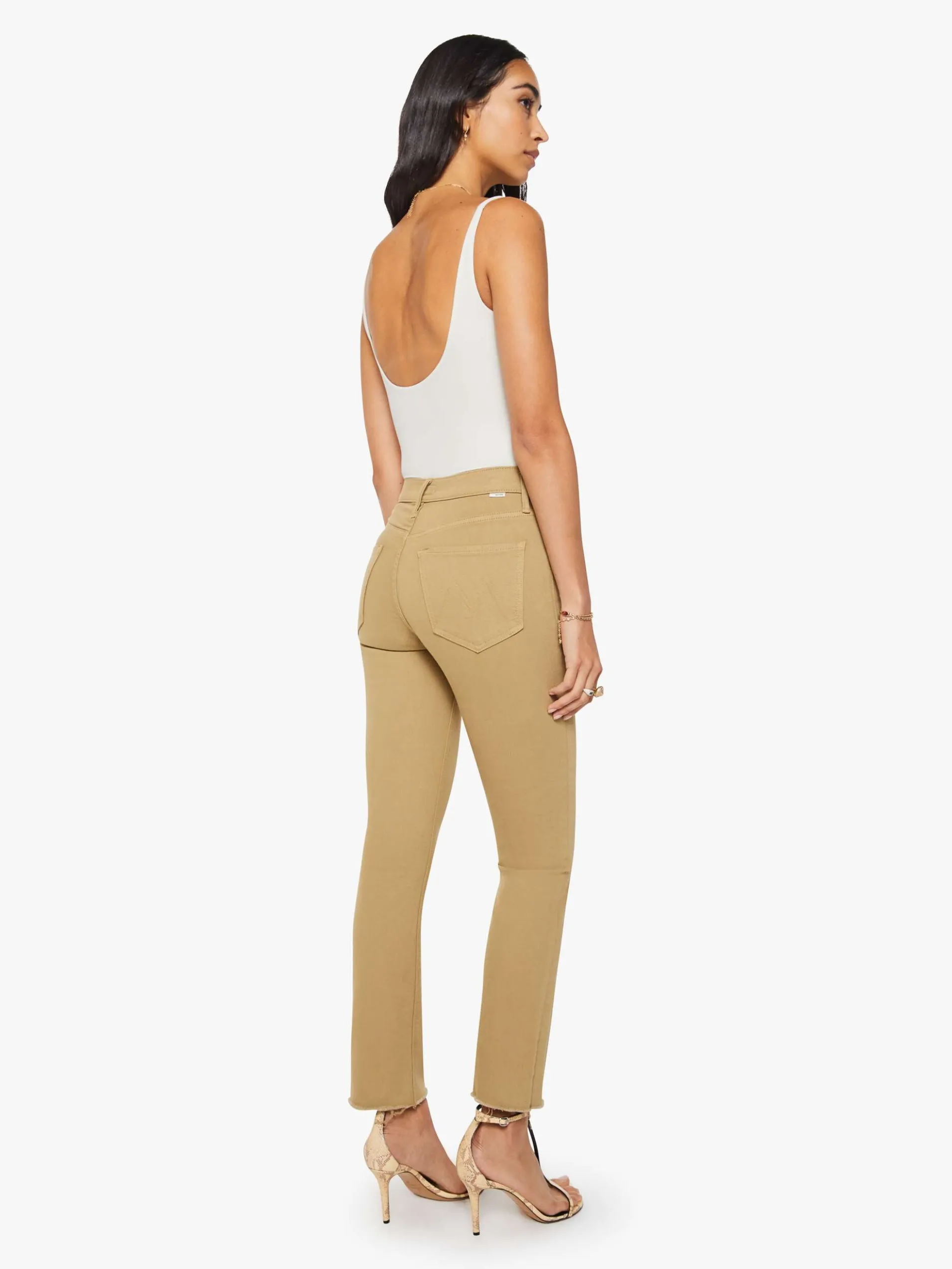 The Mid Rise Dazzler Ankle Fray