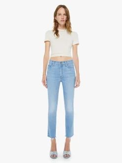 The Mid Rise Dazzler Crop Fray