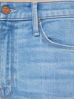 The Mid Rise Dazzler Crop Fray