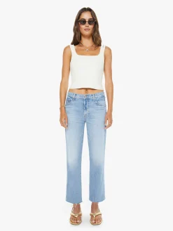 The Mid Rise Rambler Zip Ankle Fray