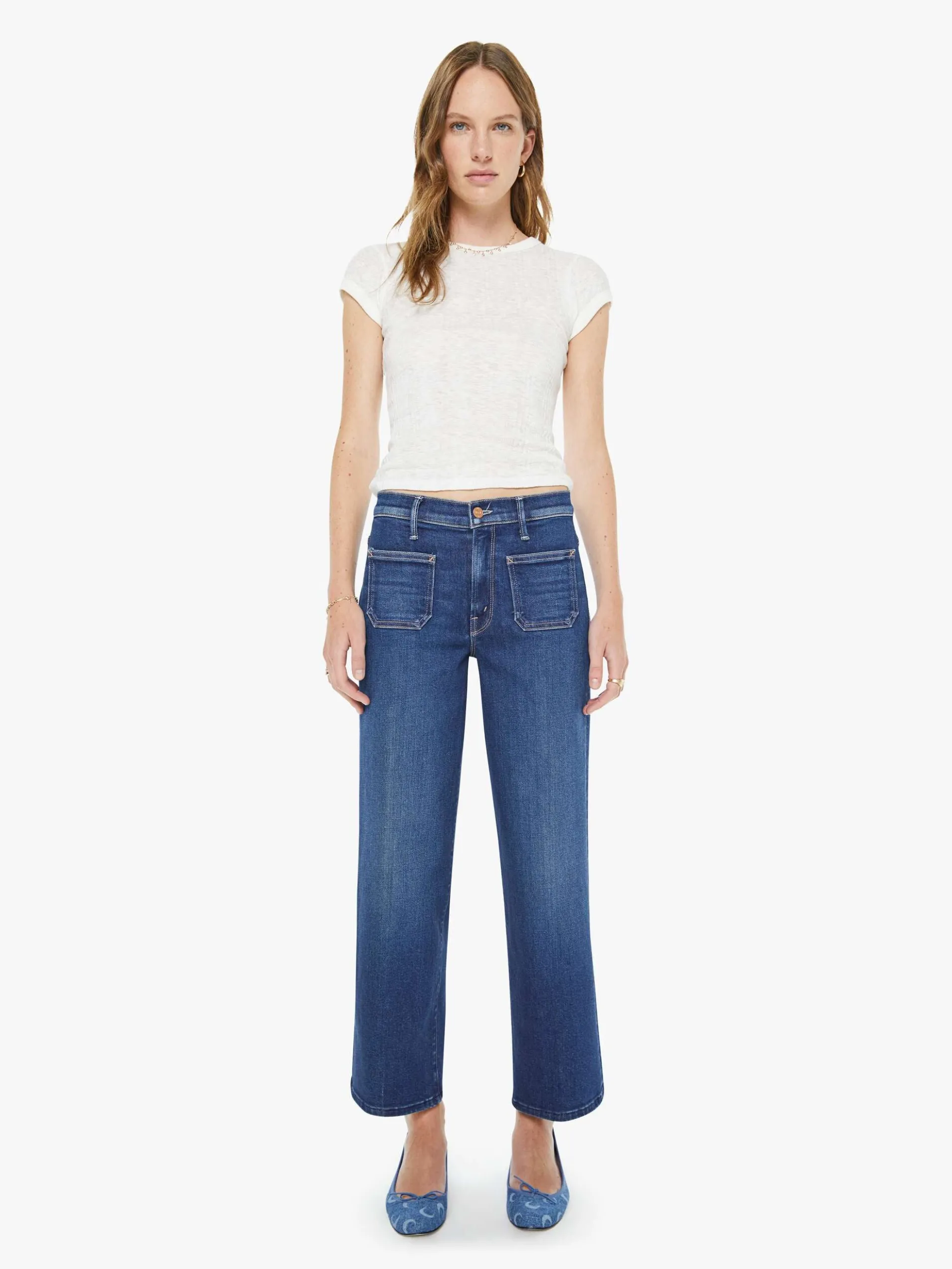 The Patch Pocket Mid Rise Maven Ankle