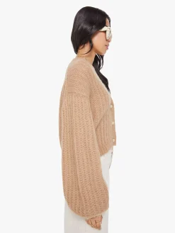 The Puffy Sleeve Varsity Cardigan