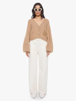 The Puffy Sleeve Varsity Cardigan