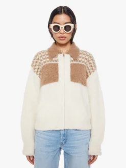 The Zip Raquette Cardigan