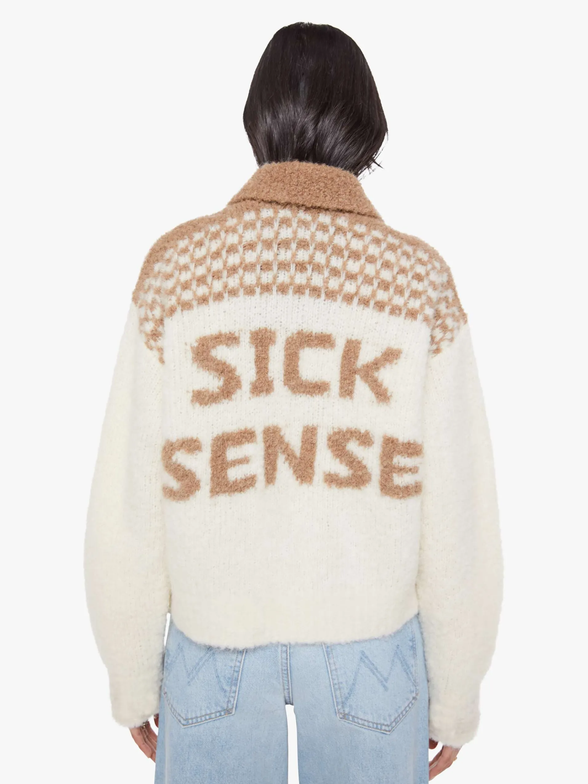The Zip Raquette Cardigan