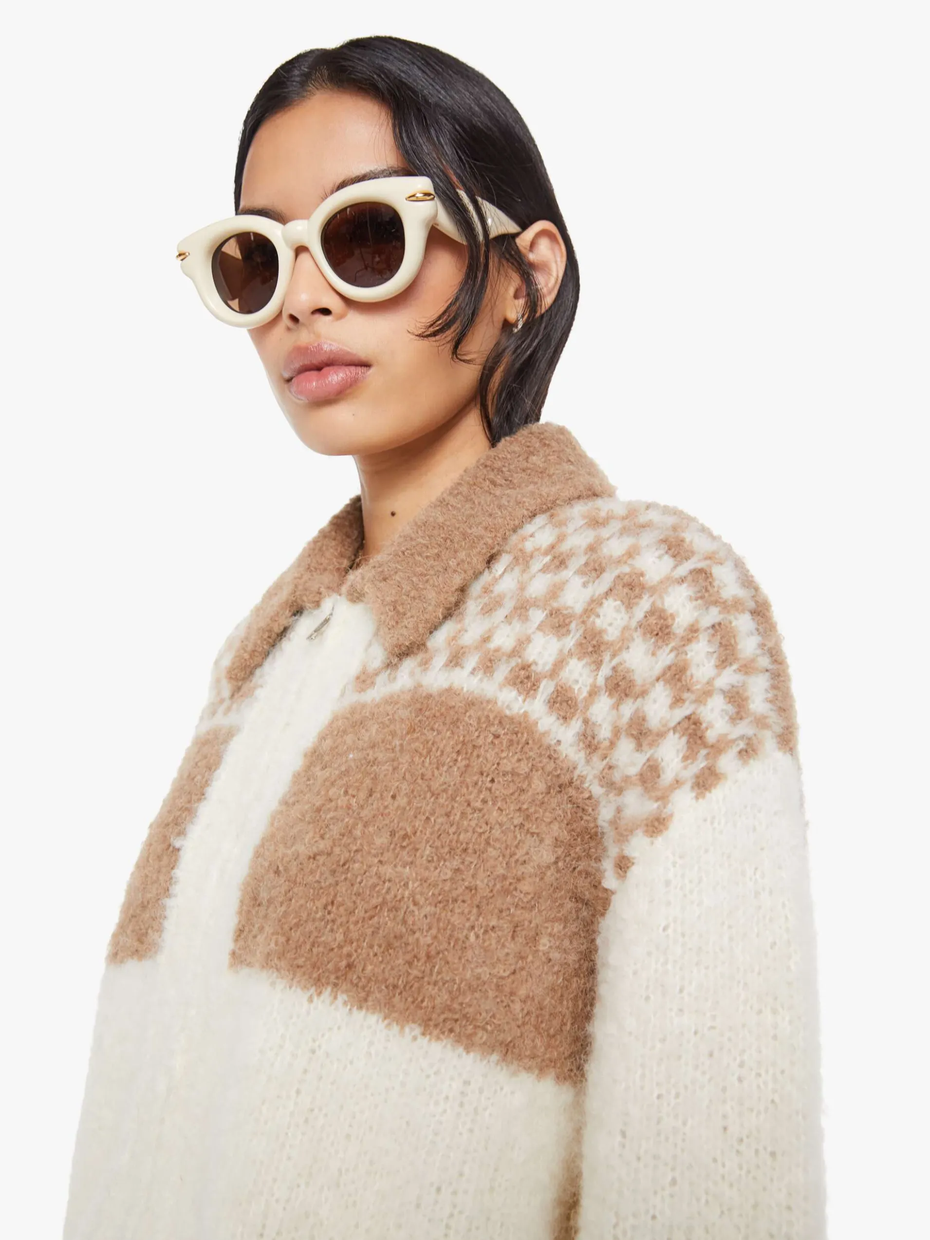 The Zip Raquette Cardigan