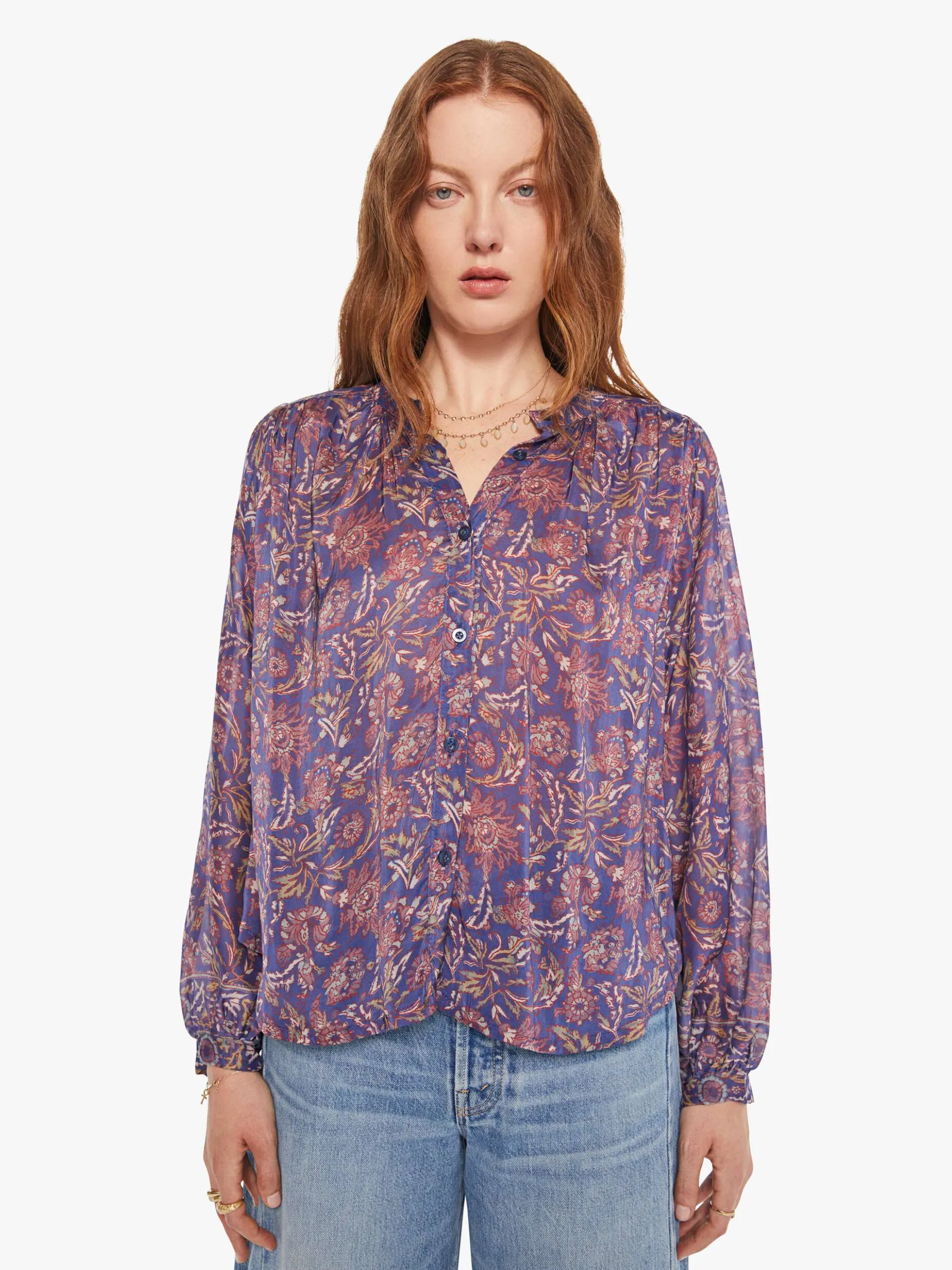 Tolan Shirt Artichoke Mariner